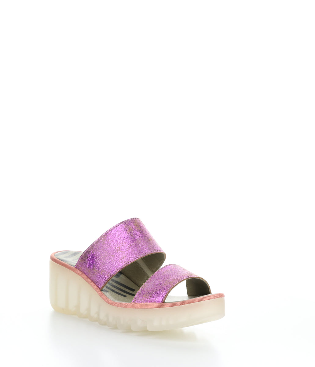bos. & co. BESY357FLY PINK Wedge Sandals