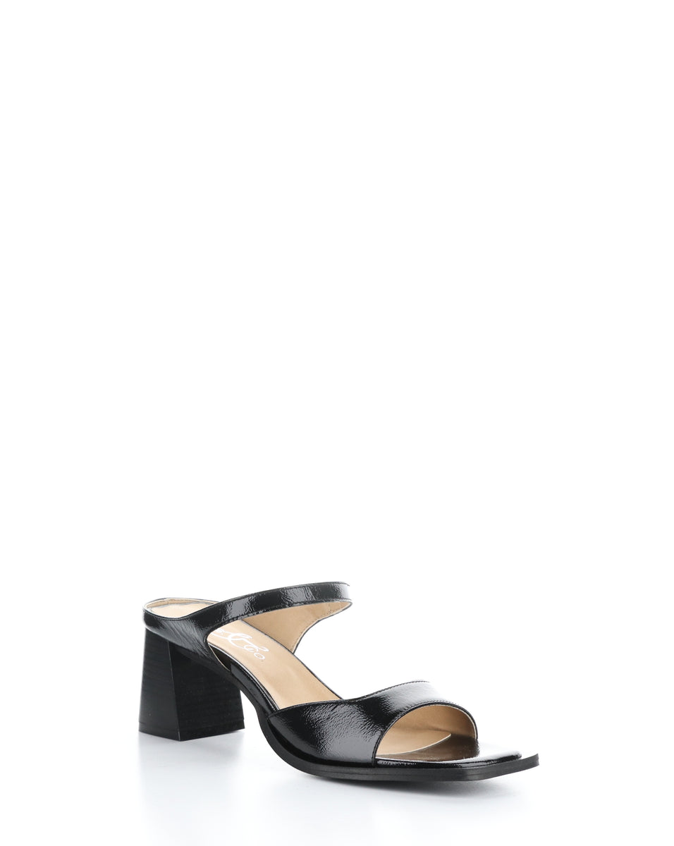 bos. & co. BRIAR BLACK Slip-on Sandals