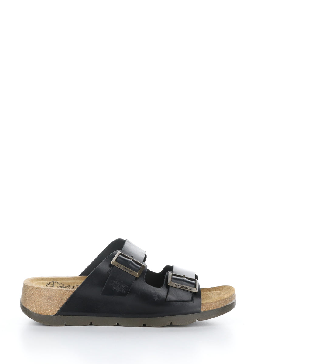 Bos. & Co. CAJA721FLY BLACK Round Toe Shoes