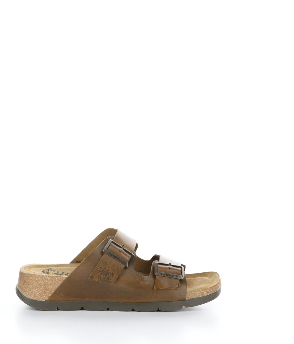 Bos. & Co. CAJA721FLY CAMEL Round Toe Shoes
