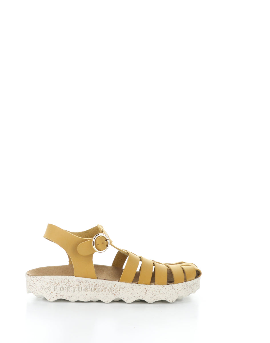 Bos. & Co. CALIX277ASP 002 CAMEL Round Toe Sandals