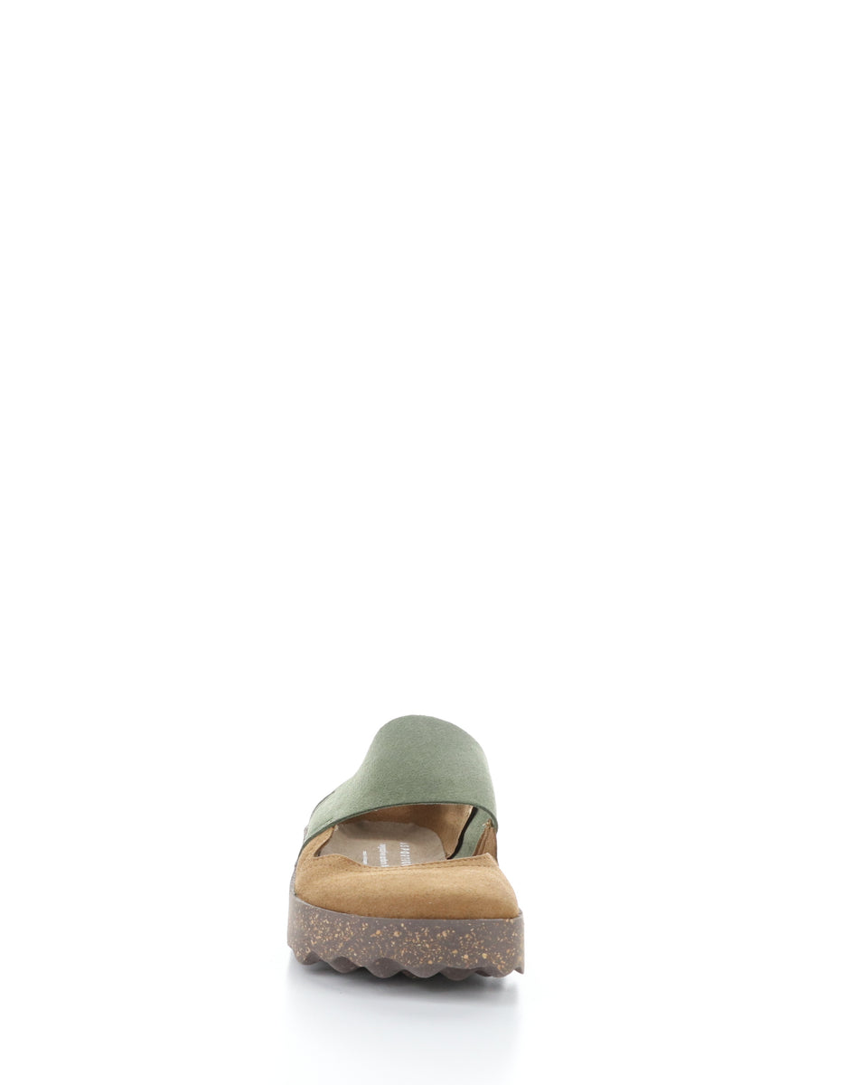 Bos. & Co. CANA176ASP 010 COGNAC/DKGRN Slip-on Shoes