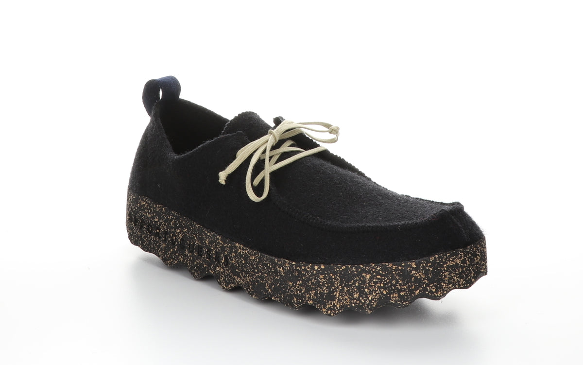 bos. & co. CHAT M Black Round Toe Mules