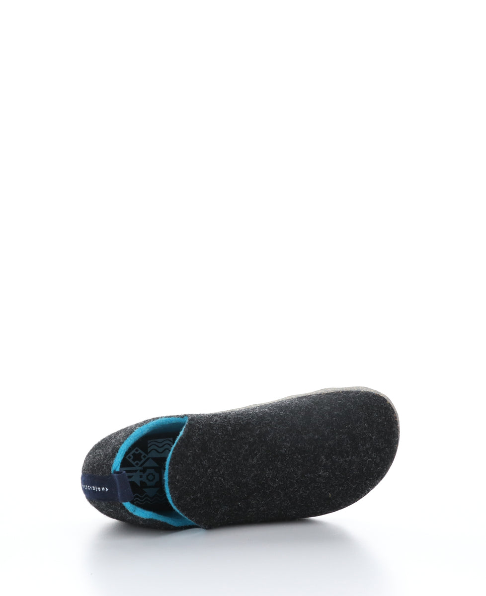 Bos. & Co. CITY Anthracite Round Toe Shoes