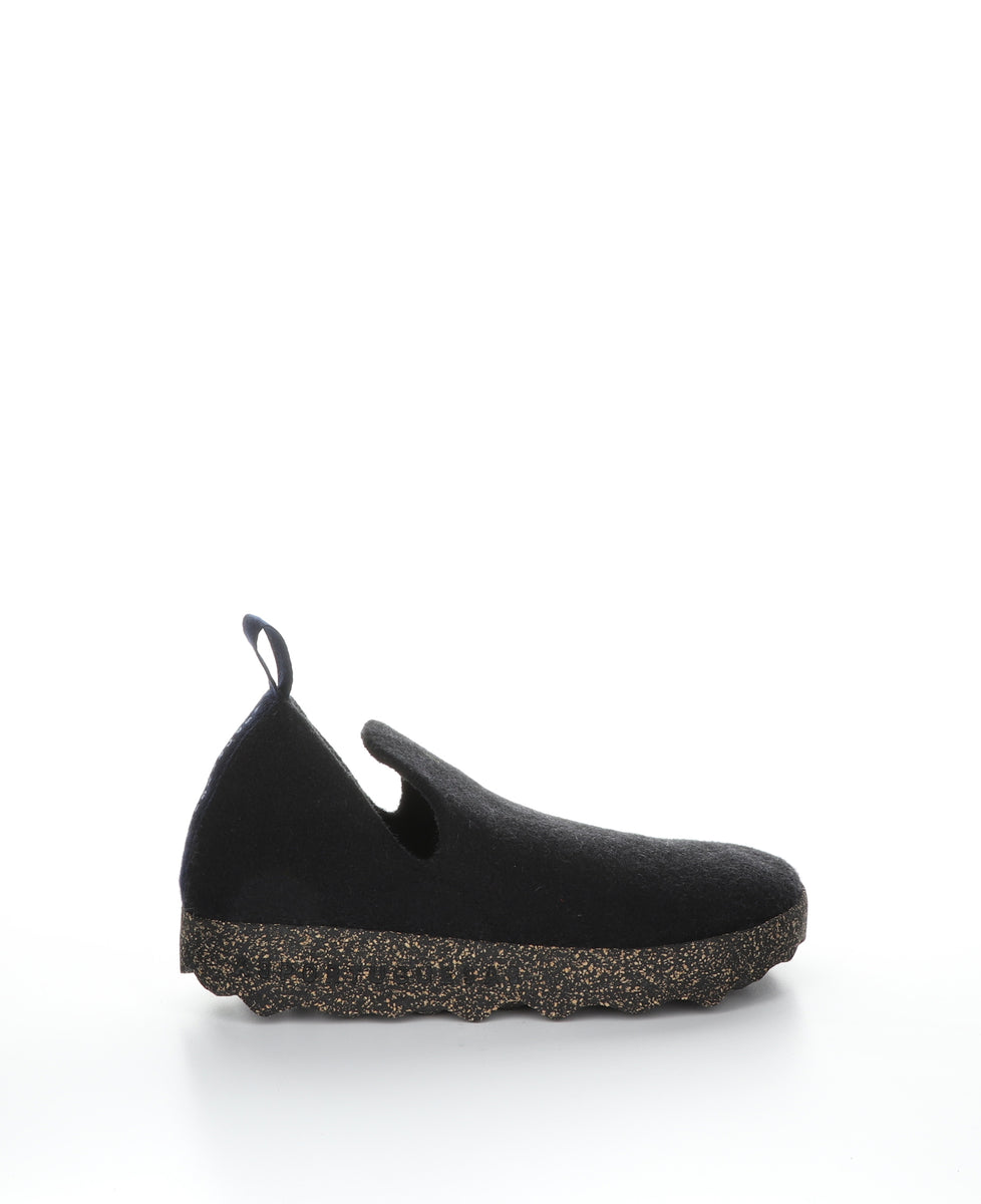 Bos. & Co. CITY Black Round Toe Shoes