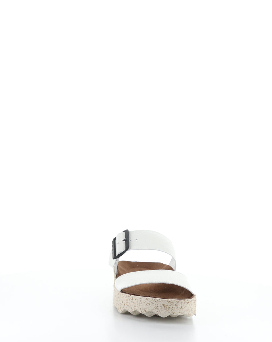 Bos. & Co. COLY225ASP 004 WHITE Slip-on Sandals