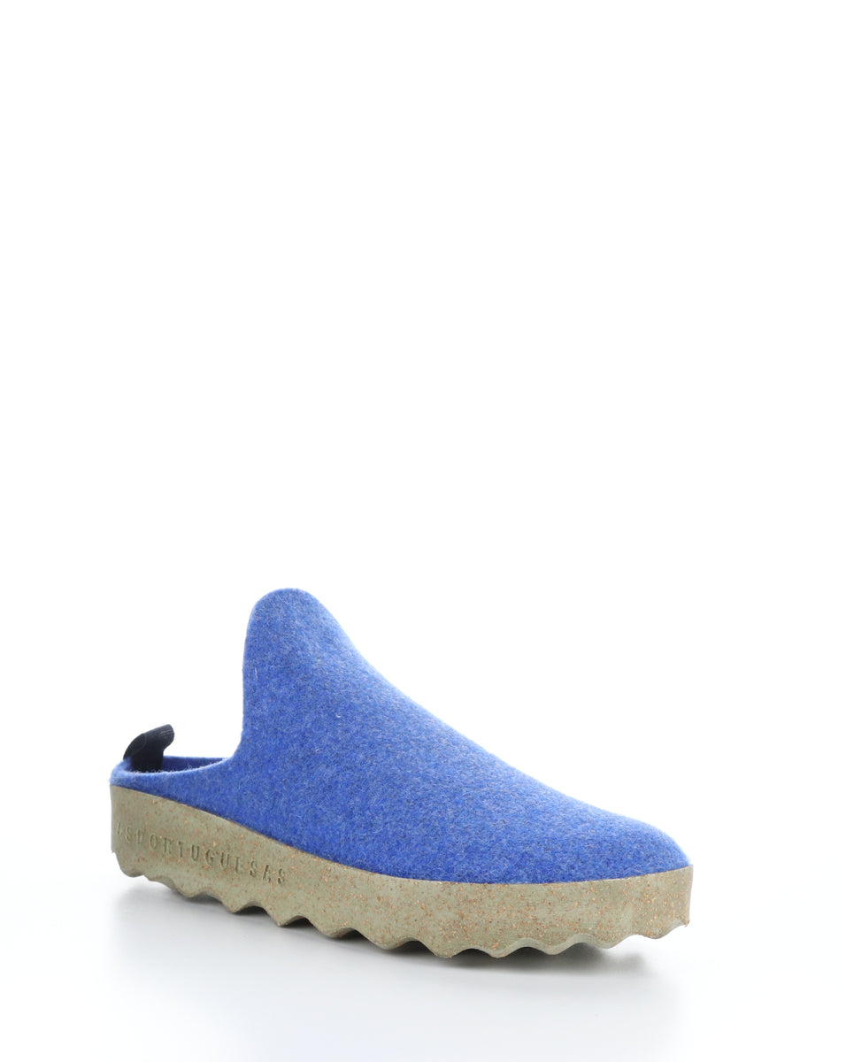 bos. & co. COME061ASPM Blue Slip-on Mules