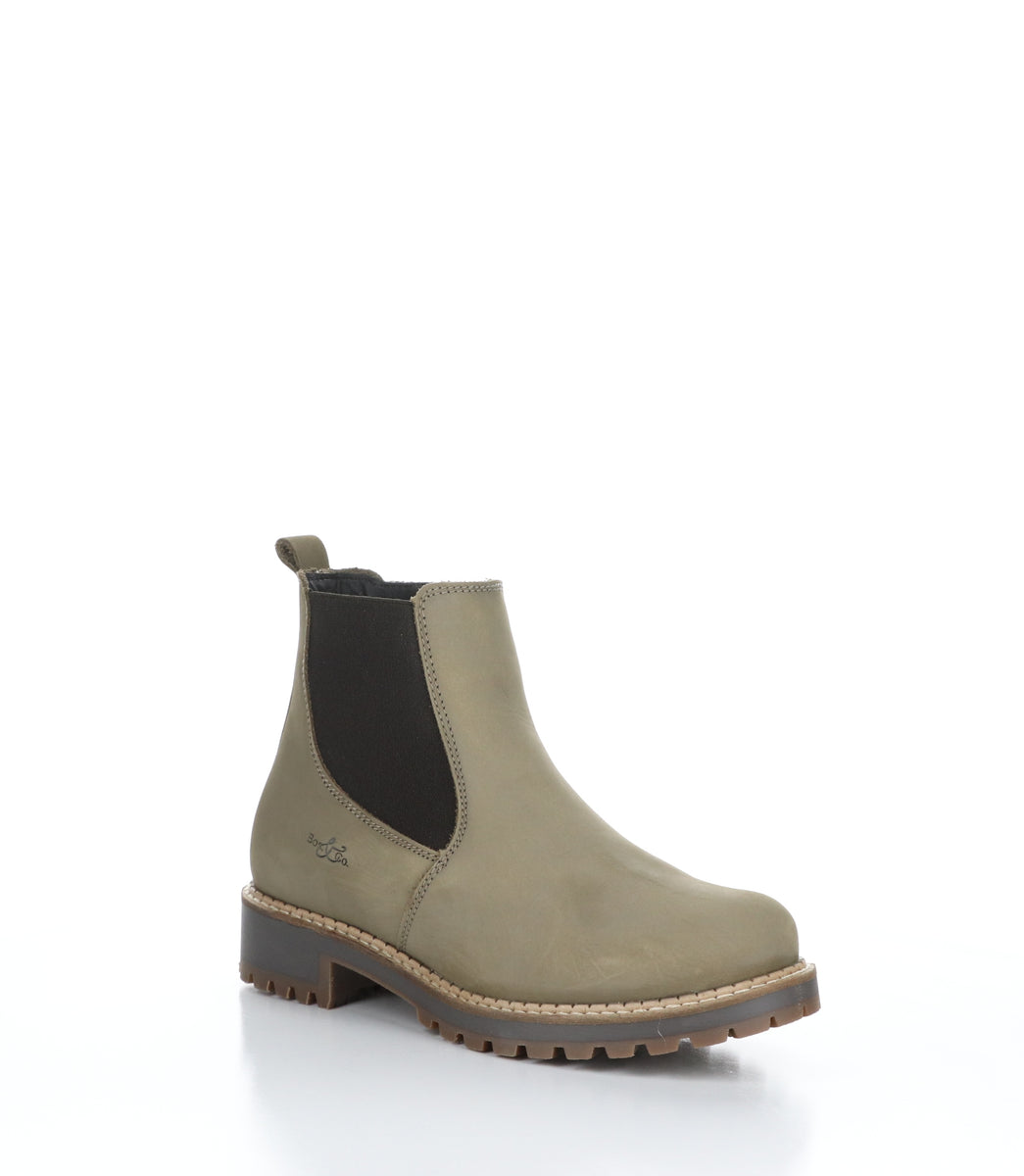 bos. & co. CORRIN Stone Zip Up Ankle Boots