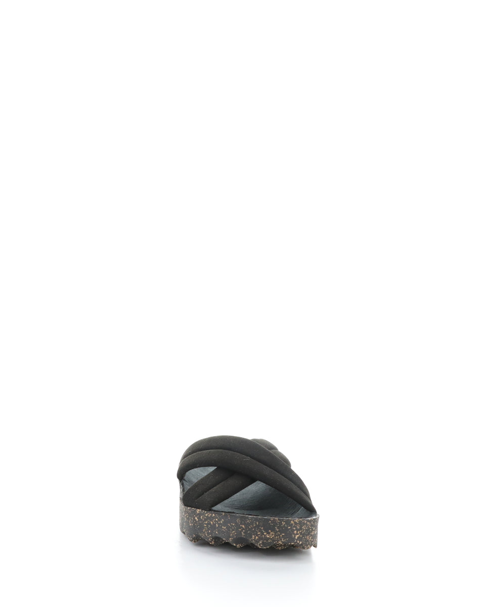Bos. & Co. CURR280ASP 000 BLACK Slip-on Sandals