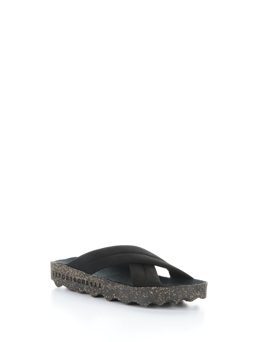 bos. & co. CURR280ASP 000 BLACK Slip-on Sandals