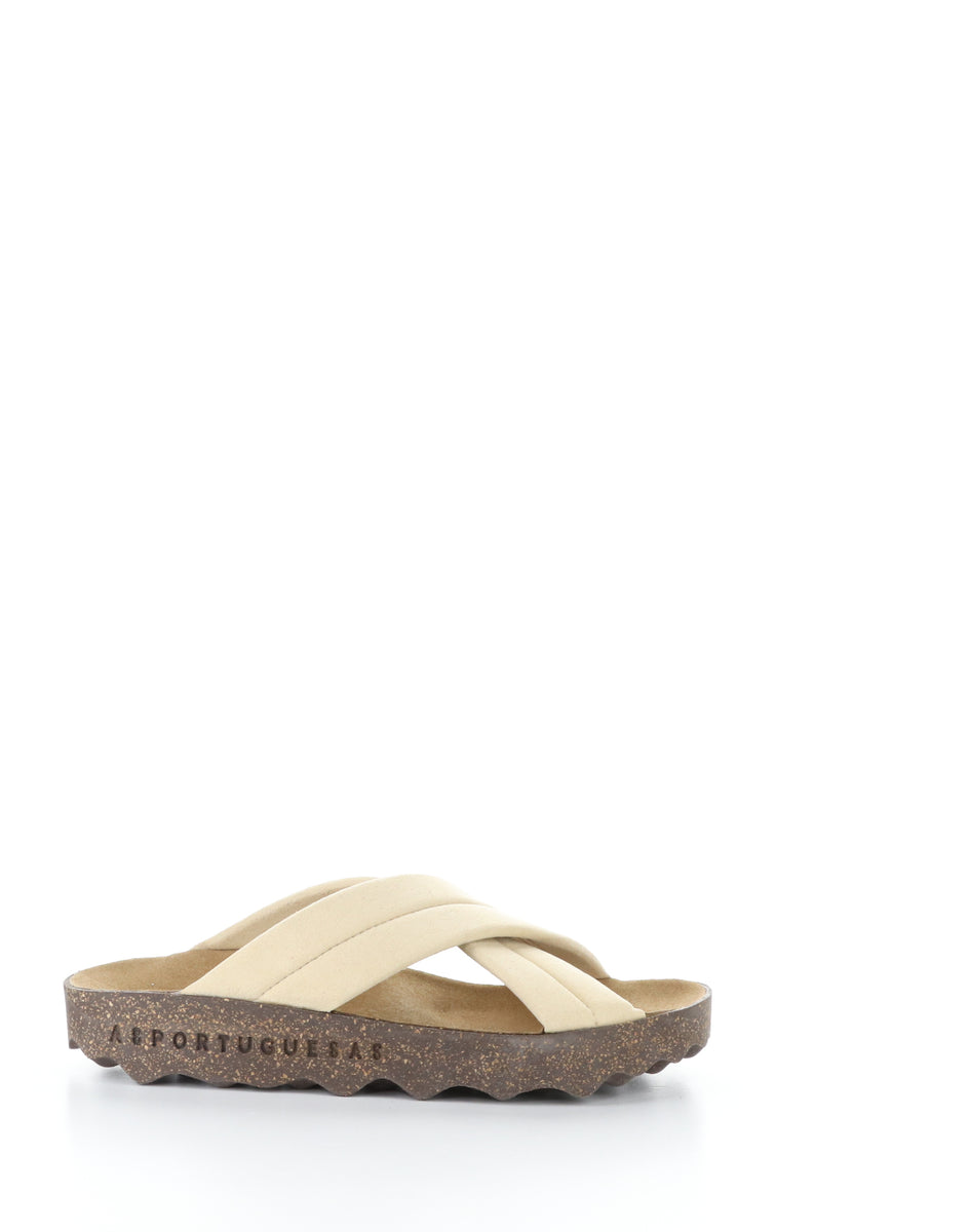 Bos. & Co. CURR280ASP 005 BEIGE Slip-on Sandals