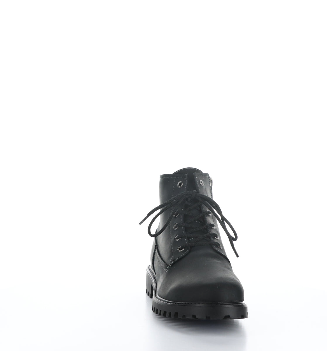 Bos. & Co. DASH Black Zip Up Ankle Boots