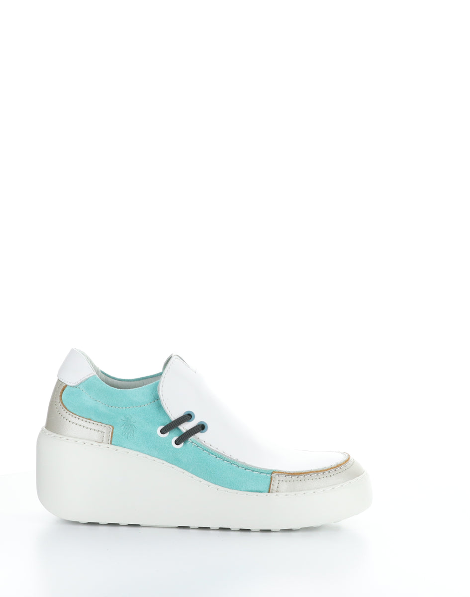Bos. & Co. DAVY667FLY 000 SILV/WHT/MNT Round Toe Shoes