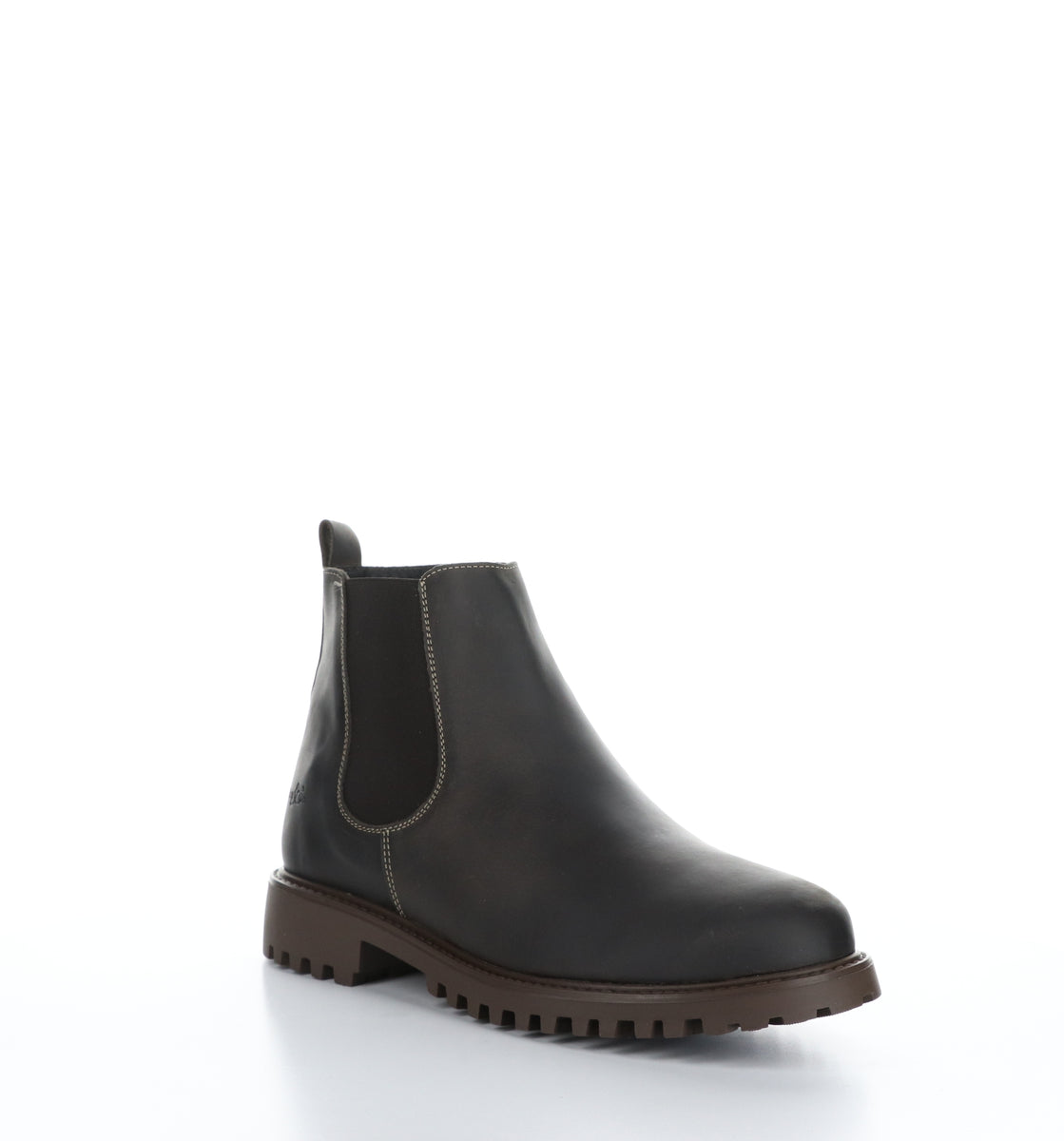 bos. & co. DAX Dk Brown Zip Up Ankle Boots