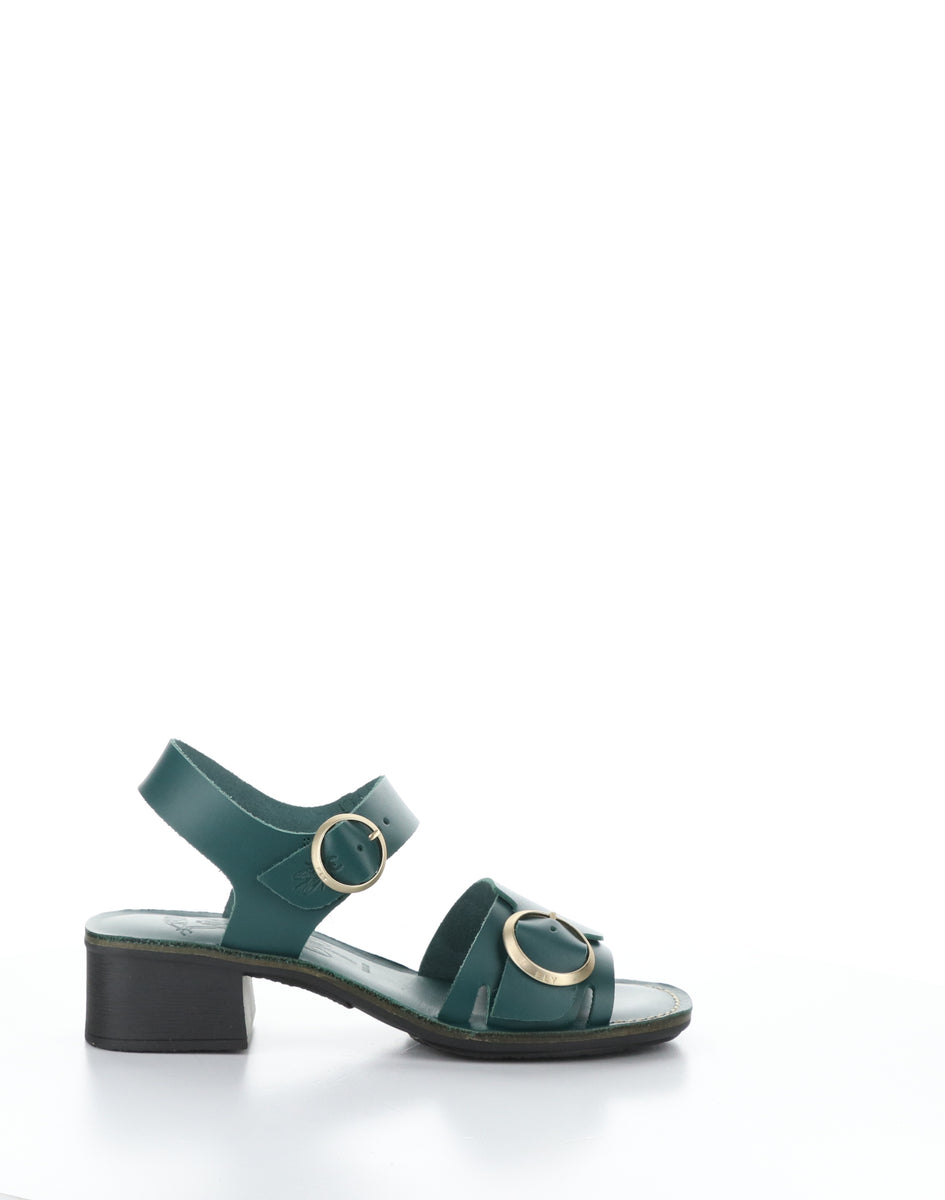 Bos. & Co. EBLI238FLY 001 DK MOSS Round Toe Sandals