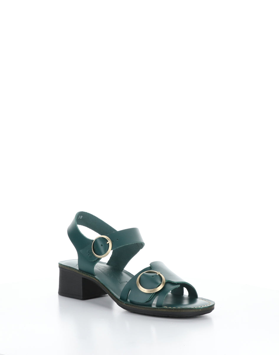 bos. & co. EBLI238FLY 001 DK MOSS Round Toe Sandals