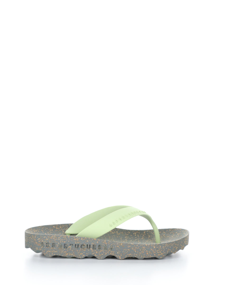 Bos. & Co. FEEL_L Grey Mint Casual Flip-Flops