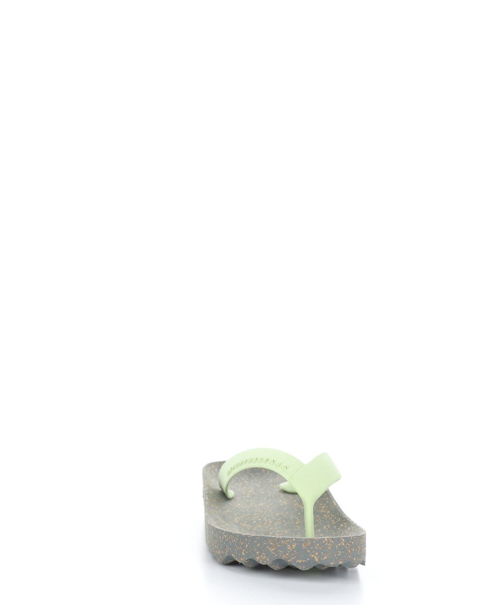 Bos. & Co. FEEL_L Grey Mint Casual Flip-Flops