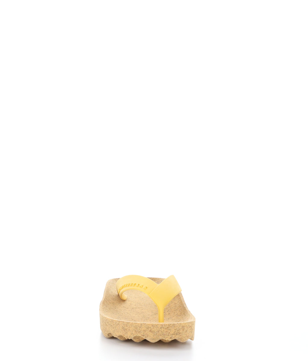 Bos. & Co. FEEL075ASP YELLOW Round Toe Shoes