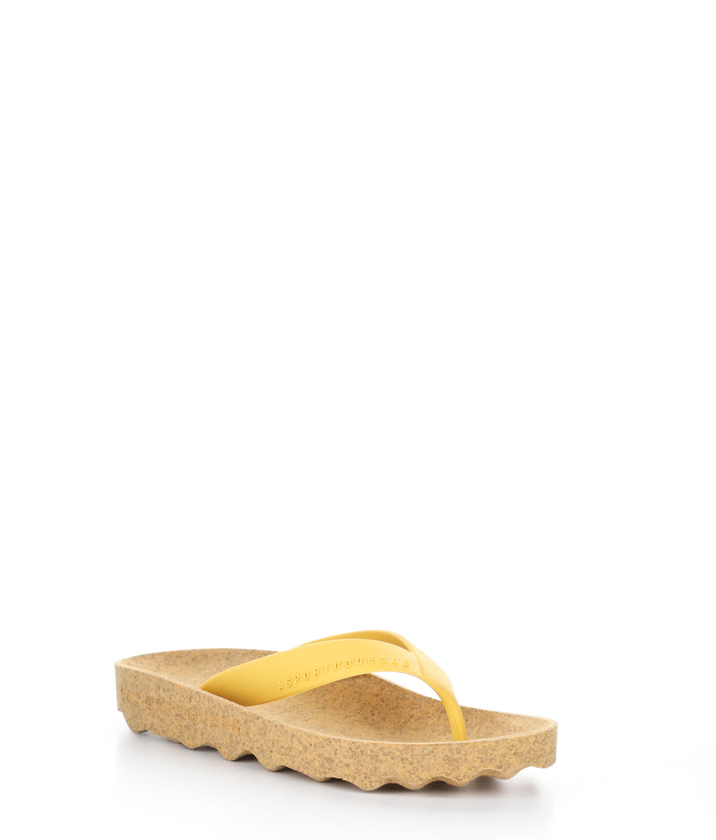 bos. & co. FEEL075ASP YELLOW Round Toe Shoes