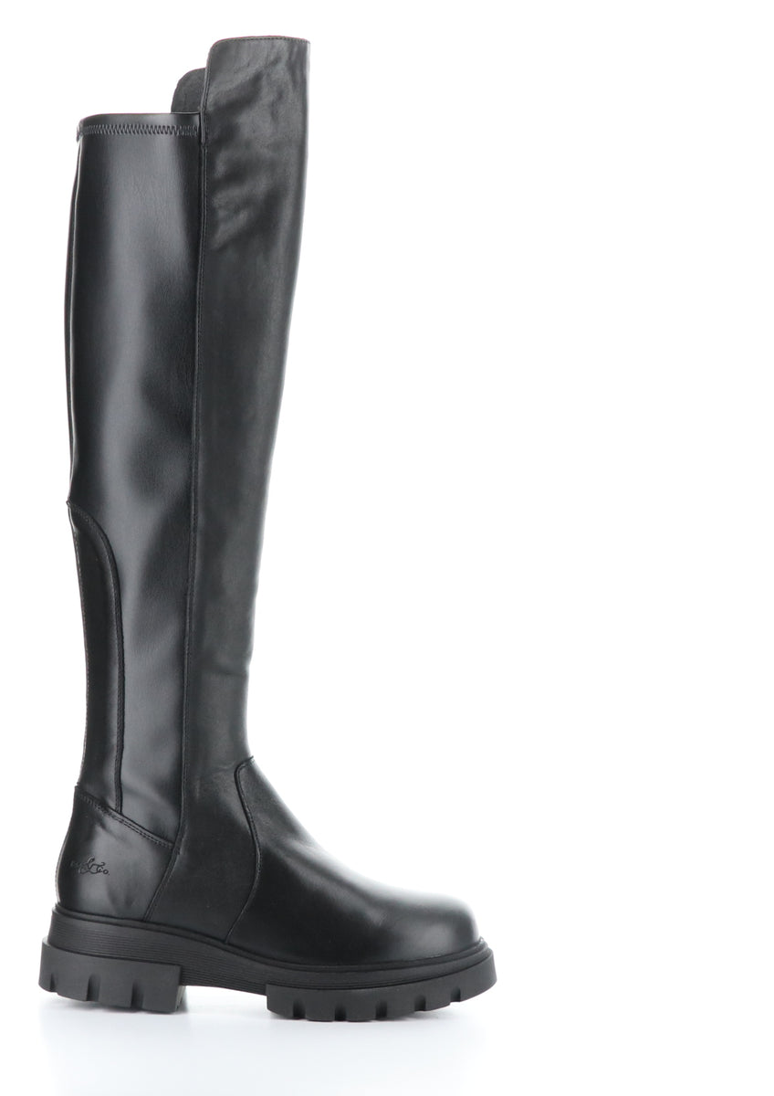 Bos. & Co. FIFTH BLACK Elasticated Boots