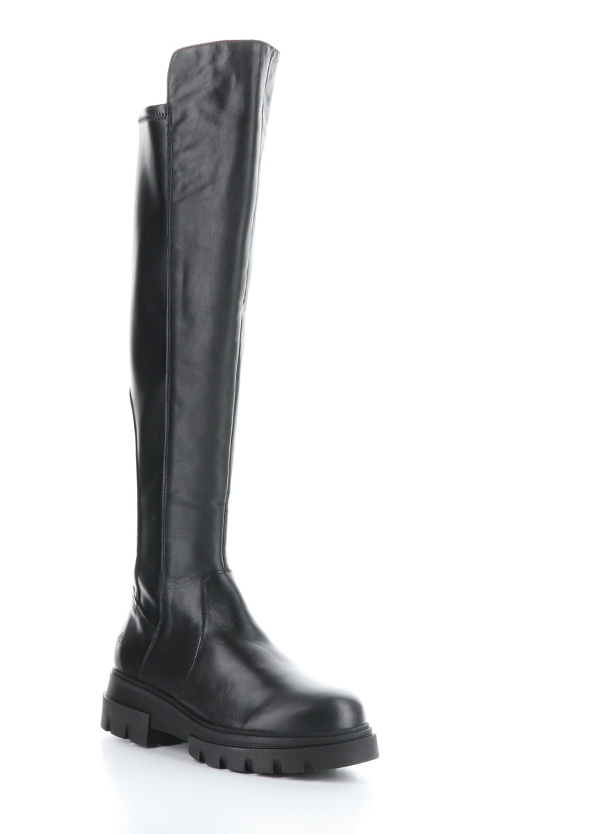 bos. & co. FIFTH BLACK Elasticated Boots