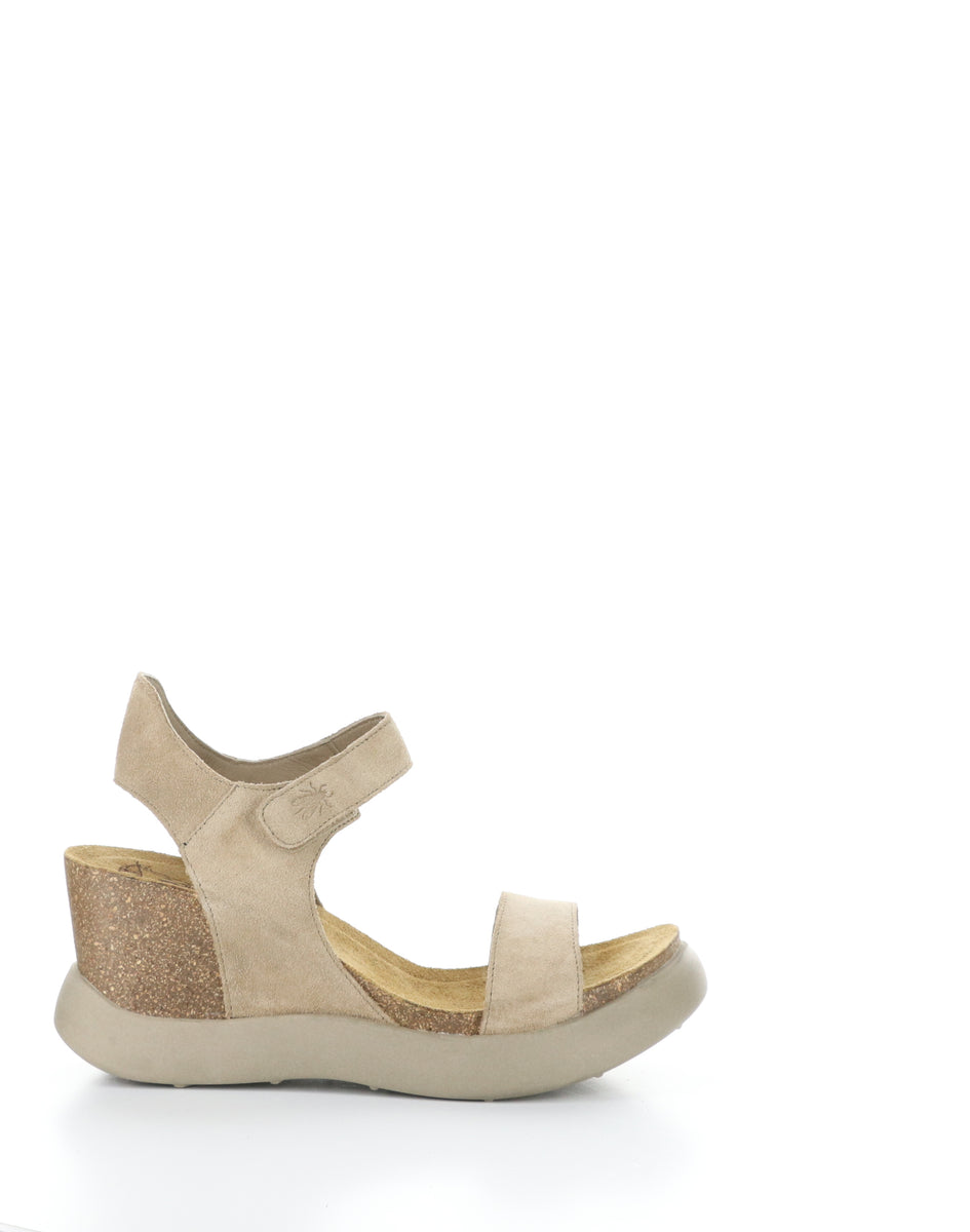 Bos. & Co. GOGO967FLY 010 TAUPE Velcro Sandals