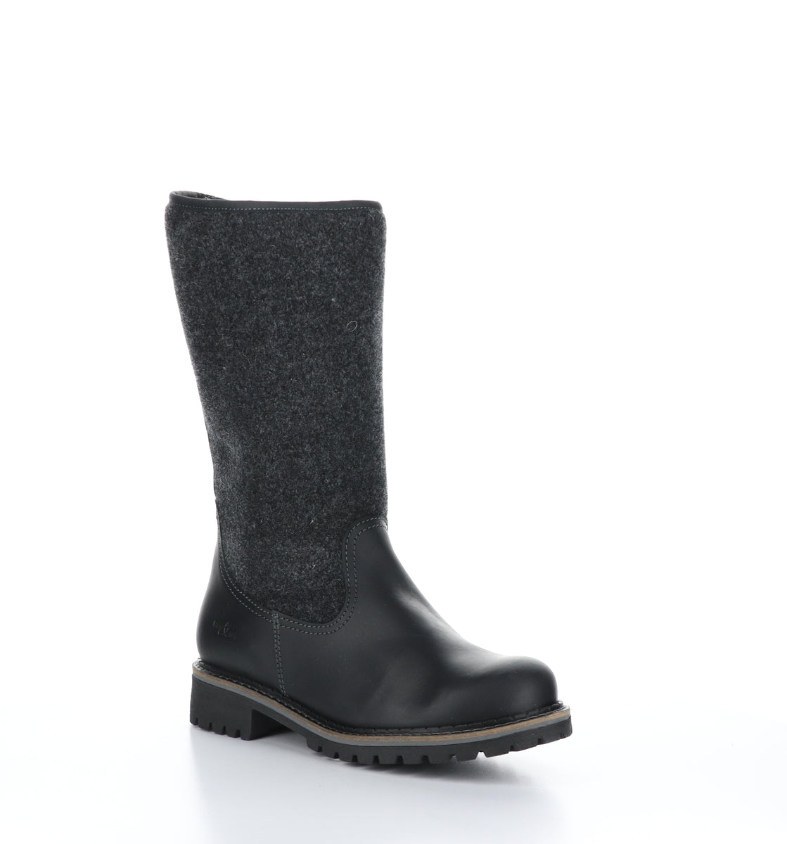 bos. & co. HANAH Black Round Toe Boots