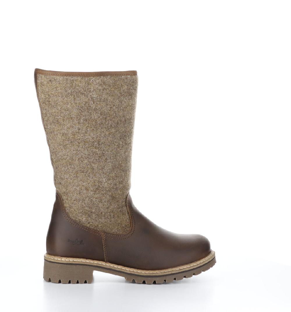 Bos. & Co. HANAH Camel/Beige Round Toe Boots