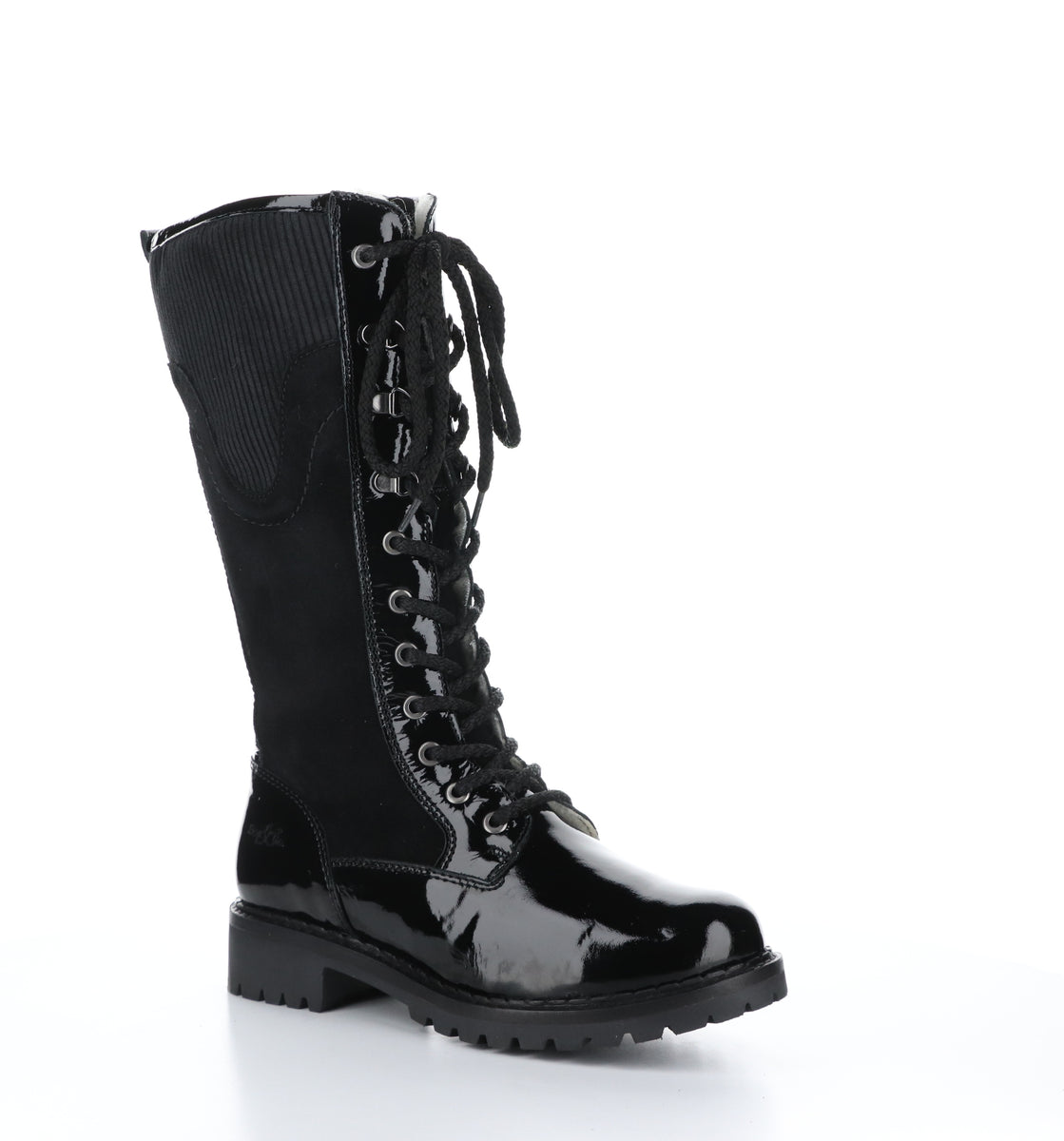 bos. & co. HARRISON Black Zip Up Boots