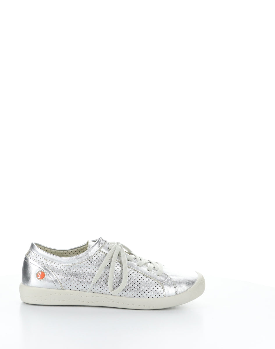 Bos. & Co. ICA388SOF 043 SILVER Lace-up Shoes