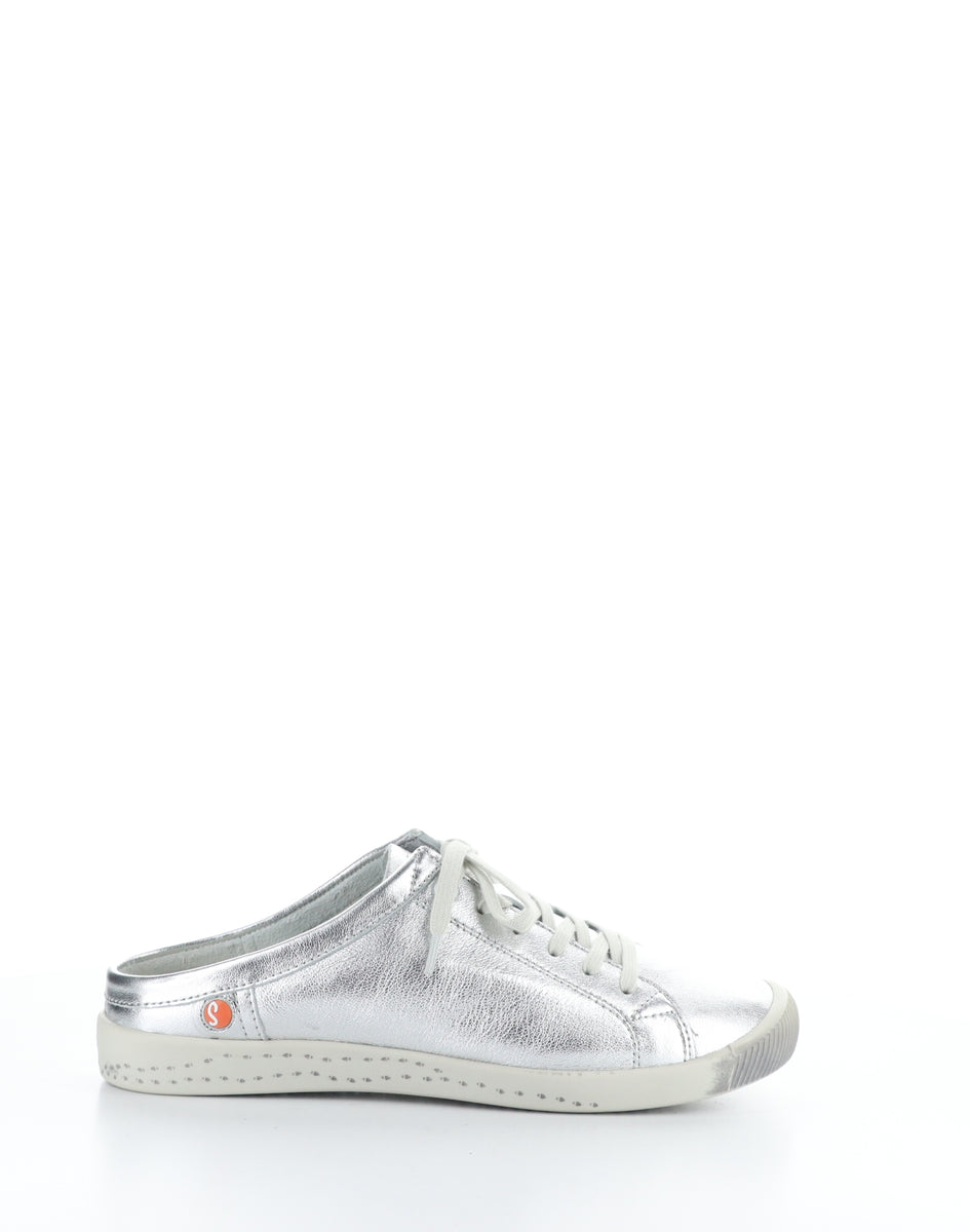 Bos. & Co. IDLE717SOF 018 SILVER Slip-on Shoes