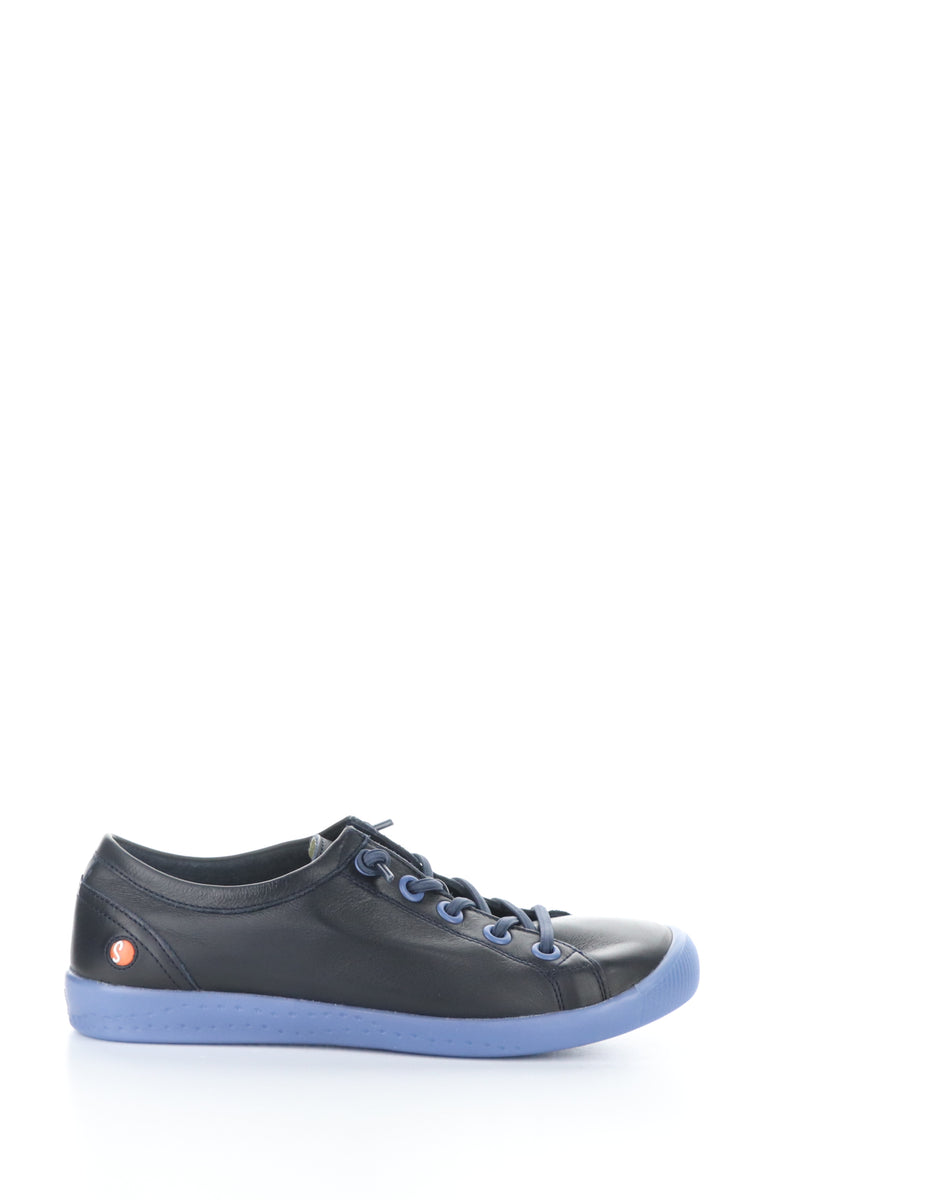 Bos. & Co. ISLA2557SOF 080 NAVY Elasticated Shoes
