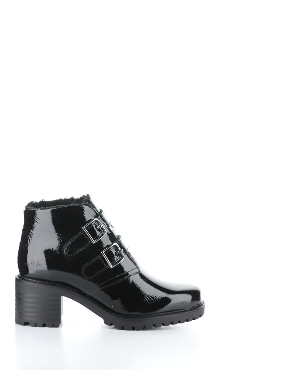 Bos. & Co. ISSEY BLACK Velcro Boots
