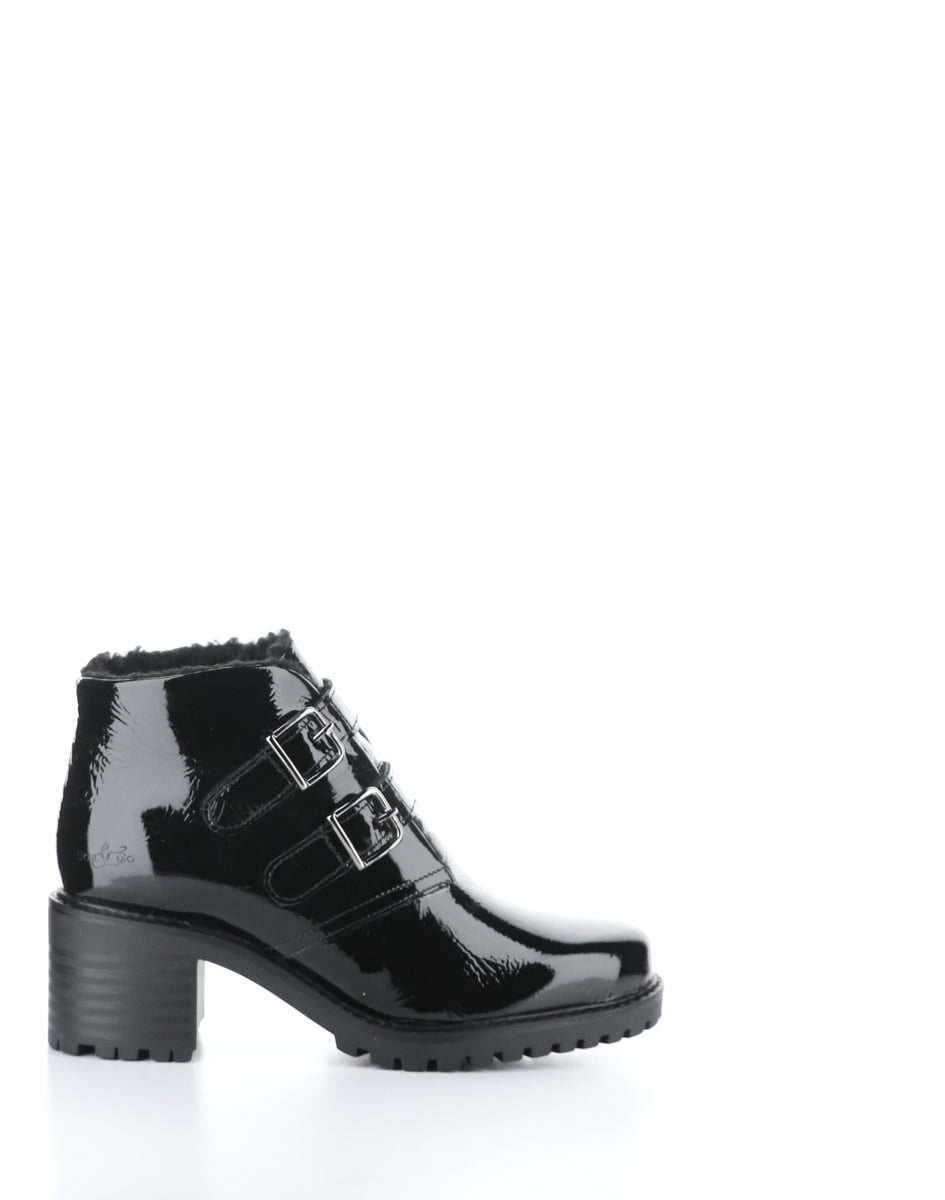 Bos. & Co. ISSEY BLACK Velcro Boots