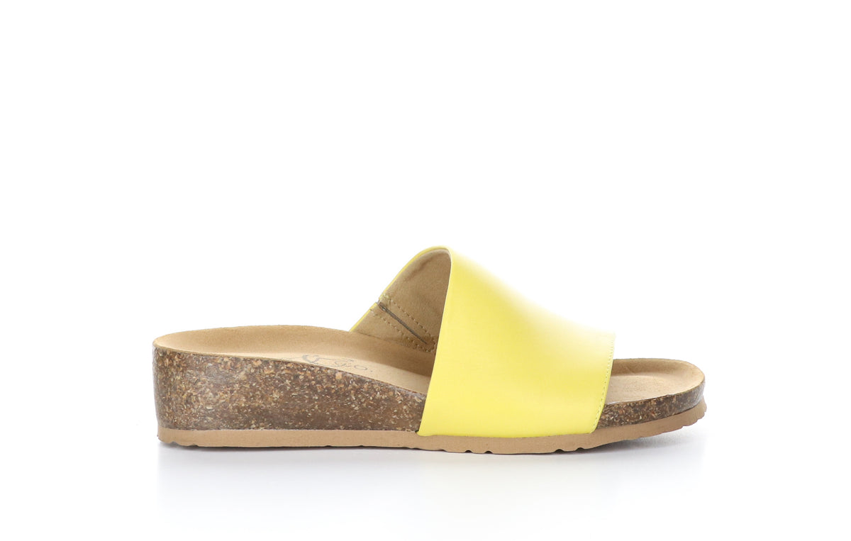 Bos. & Co. LUX Lemon Open Toe Mules