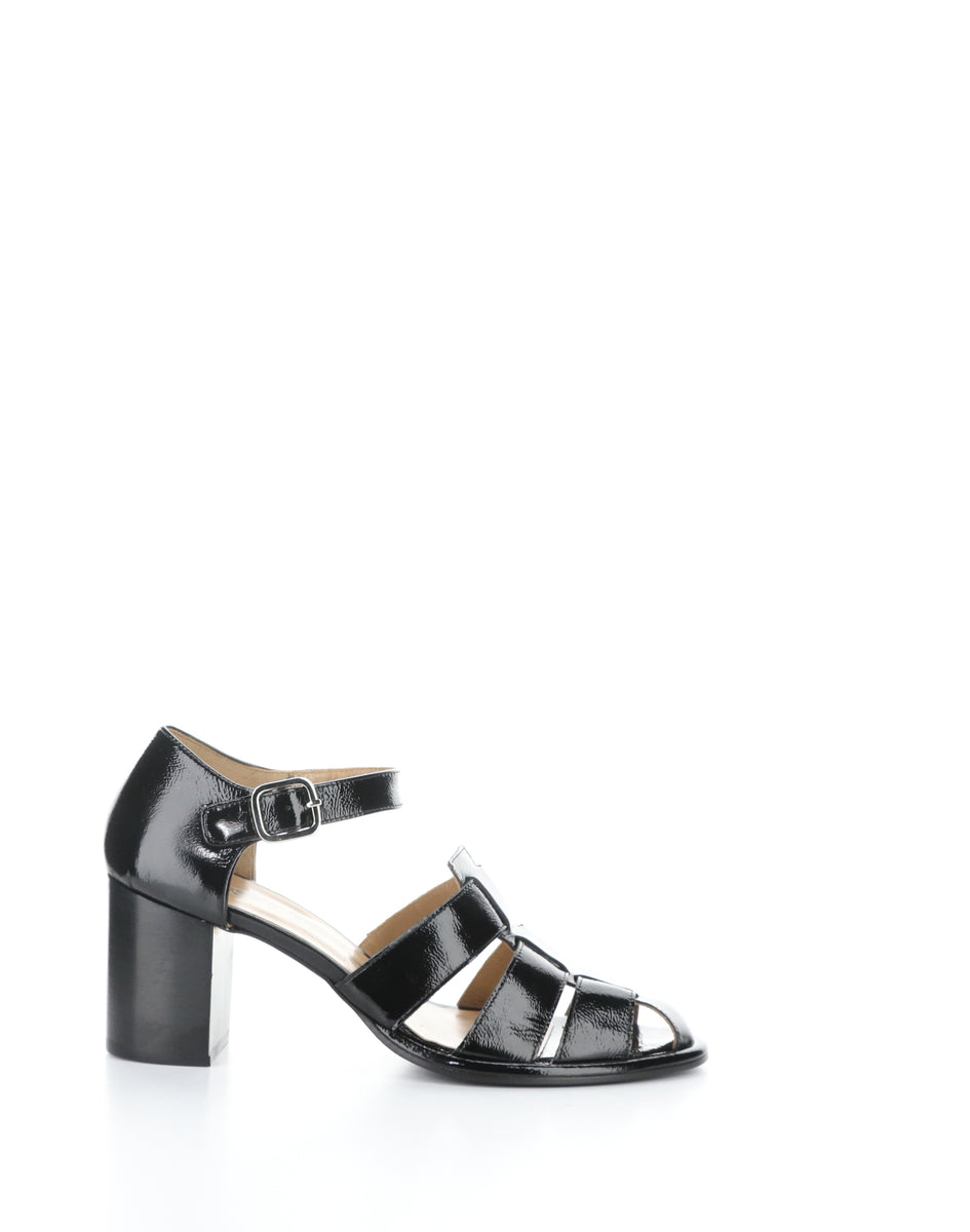 Bos. & Co. MARG261FLY 003 BLACK Round Toe Shoes