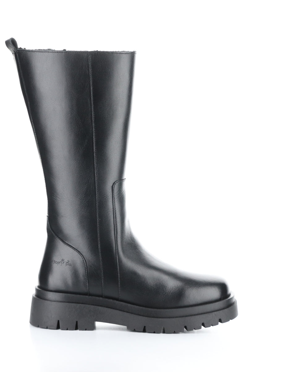 Bos. & Co. MARIE BLACK Round Toe Boots