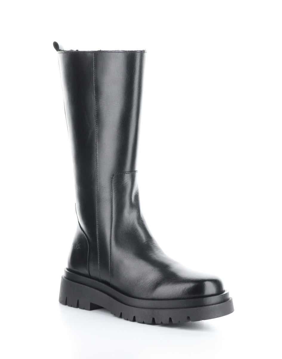 bos. & co. MARIE BLACK Round Toe Boots