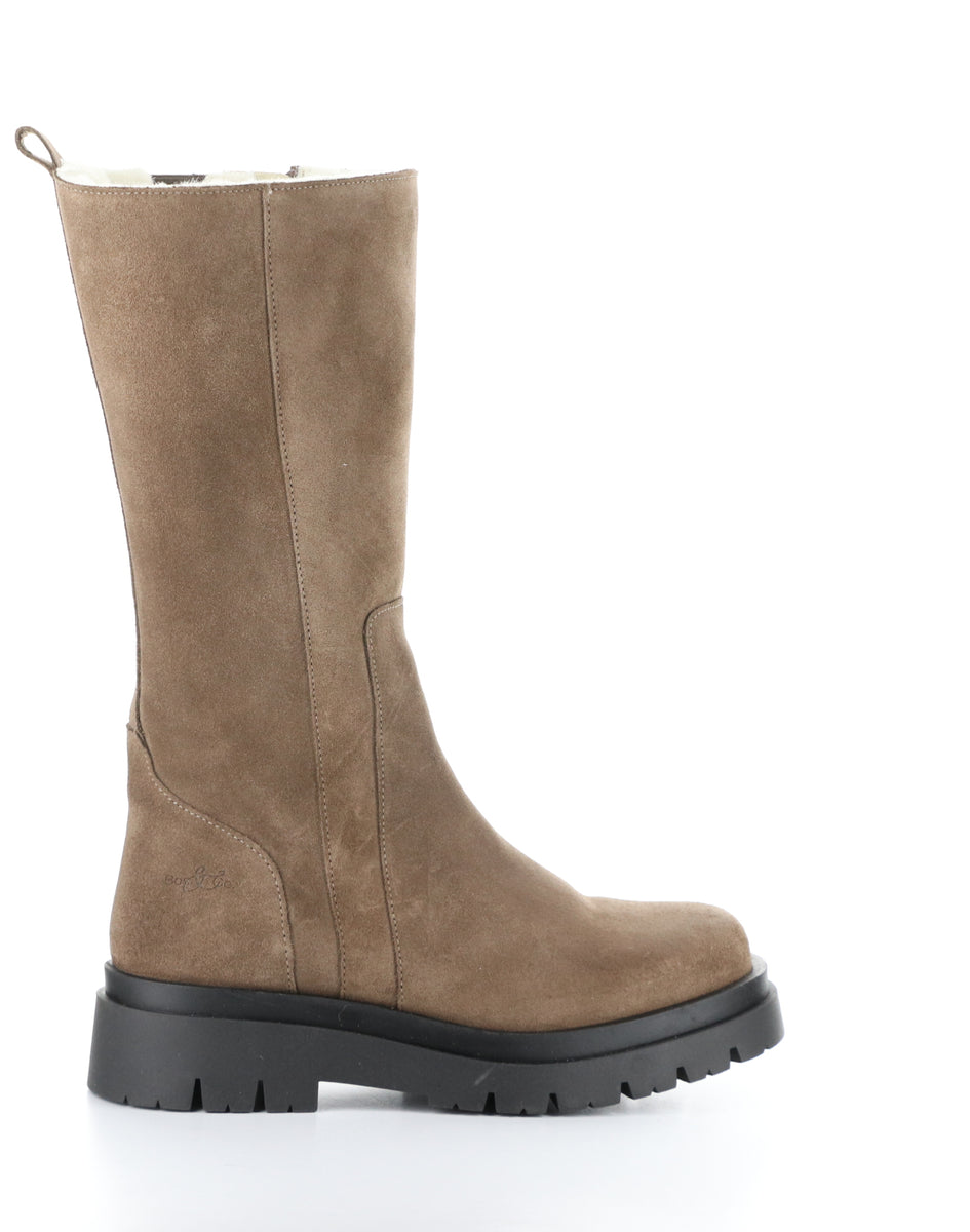 Bos. & Co. MARIE TAUPE Round Toe Boots