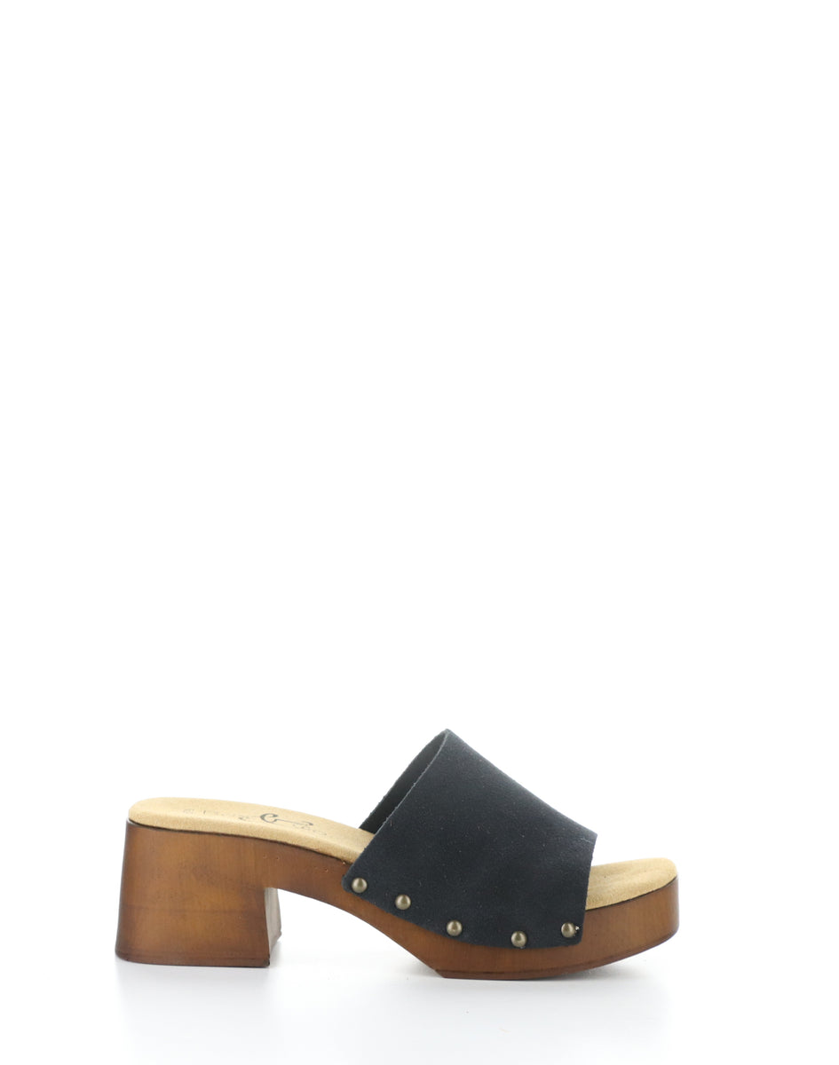 Bos. & Co. MARLY BLACK Slip-on Sandals