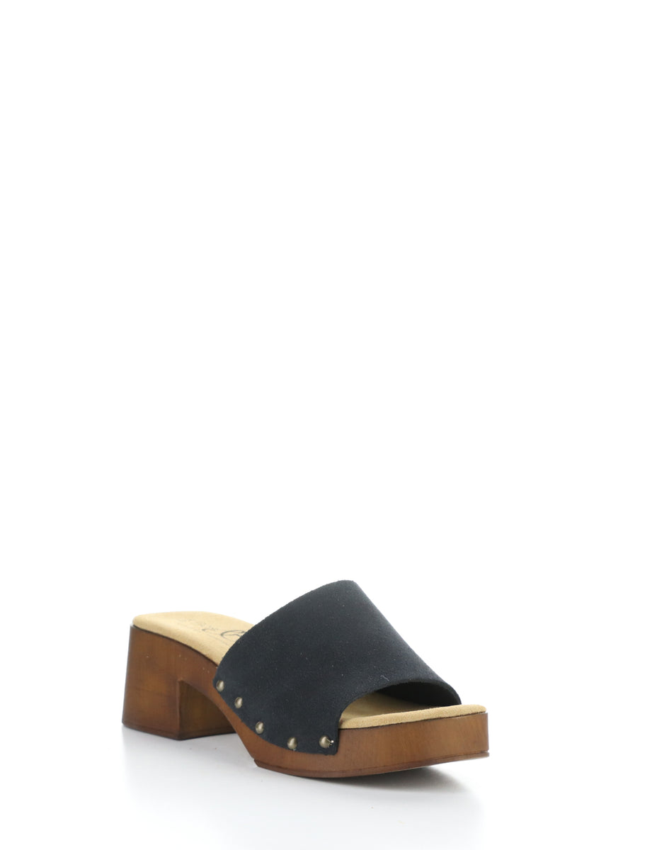 bos. & co. MARLY BLACK Slip-on Sandals