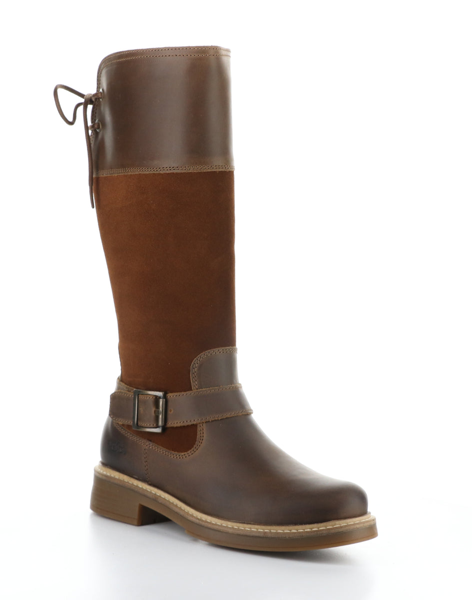 bos. & co. MATEO CAMEL/NUT/CAMEL Round Toe Boots