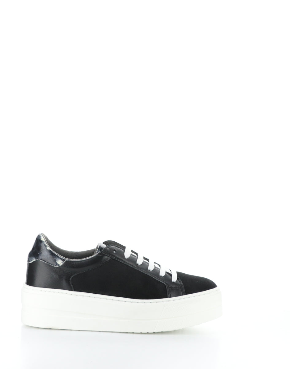 Bos. & Co. MAUDE BLACK/BLANCO NUCLEAR Lace-up Shoes