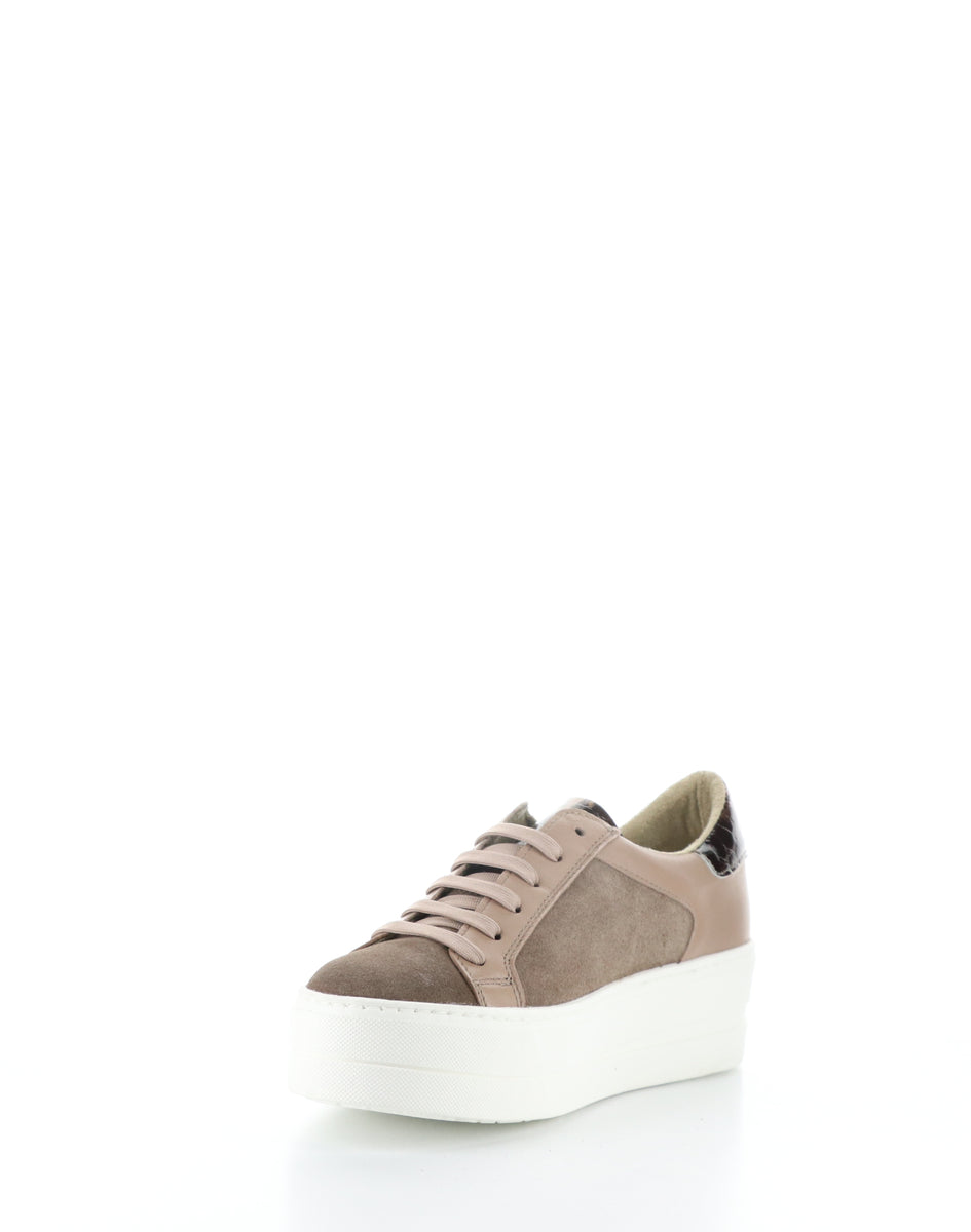 Bos. & Co. MAUDE TAUPE/ALMONDINE Lace-up Shoes