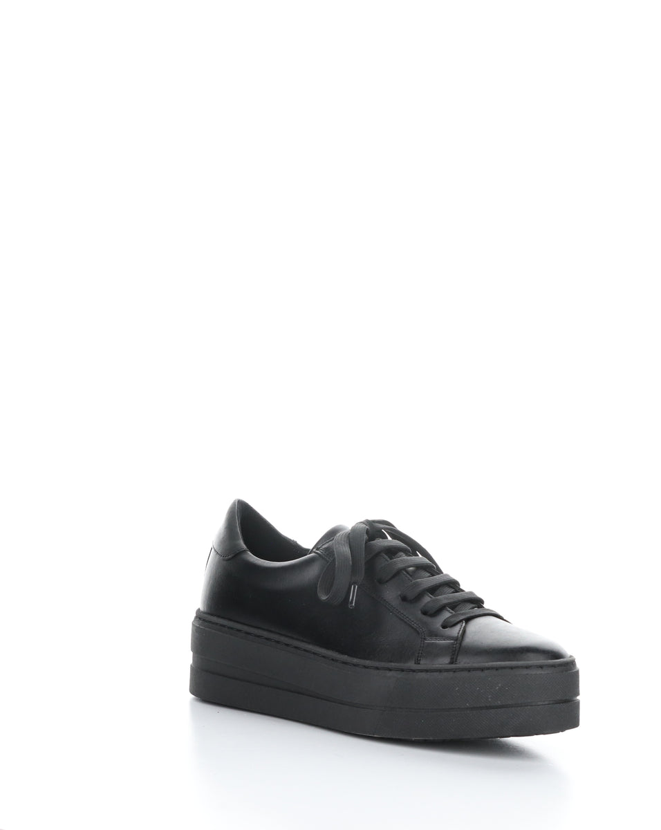 bos. & co. MAYA BLACK/BLACK Lace-up Shoes