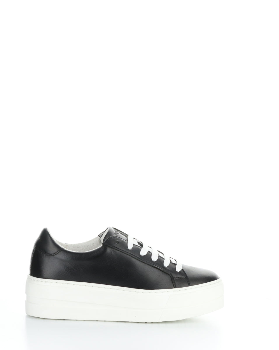 Bos. & Co. MAYA BLACK/WHITE Lace-up Shoes