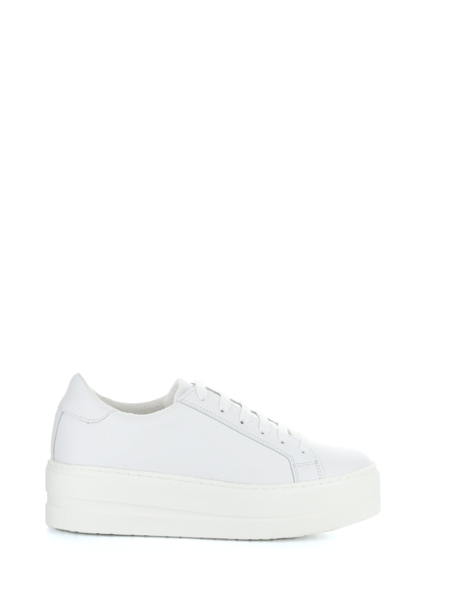 Bos. & Co. MAYA WHITE Lace-Up Shoes