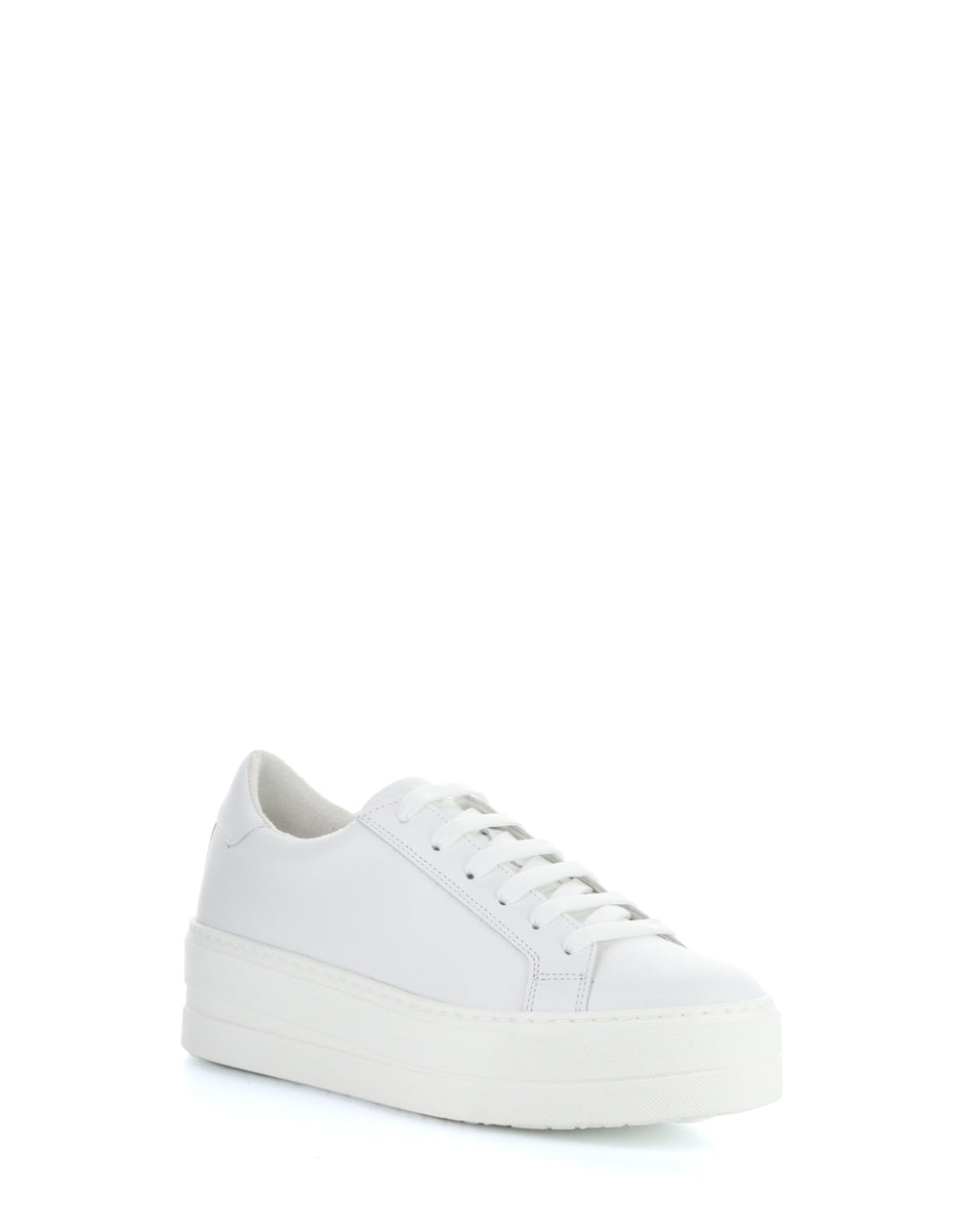 bos. & co. MAYA WHITE Lace-Up Shoes