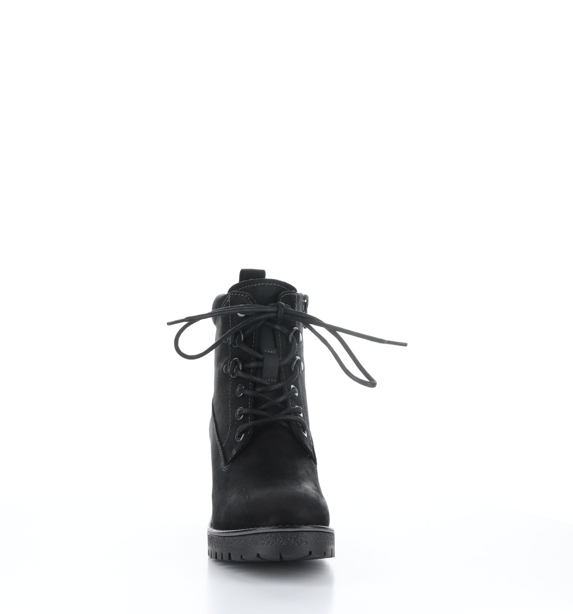 Bos. & Co. MOREL Black Zip Up Ankle Boots